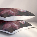 Nostalgic Lush Baroque Night Flowers Pillow Sham Gallery Image 3