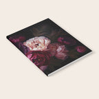 Nostalgic Lush Baroque Night Flowers Notebook Gallery Image 2
