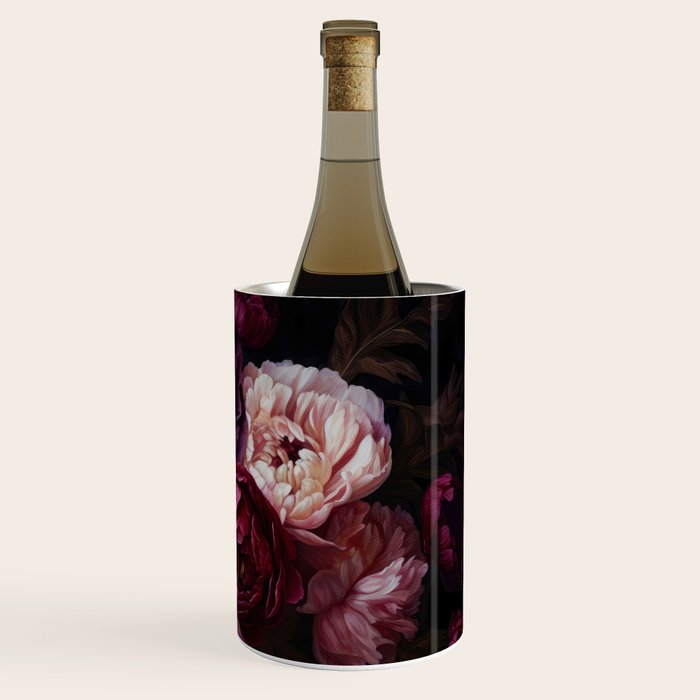 Nostalgic Lush Baroque Night Flowers Wine Chiller Gallery Image 3