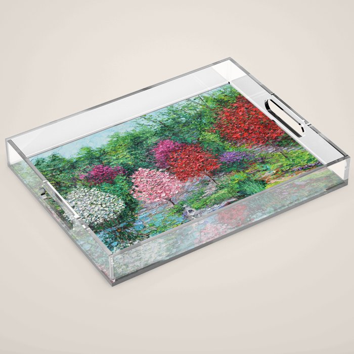 Spring Symphony Acrylic Tray Gallery Image 1