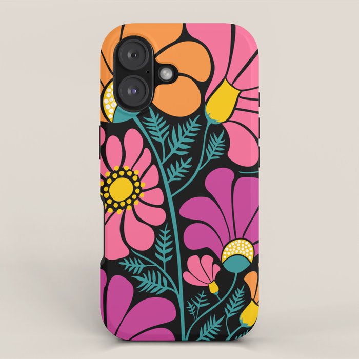 70s Disco Garden iPhone Case Gallery Image 1