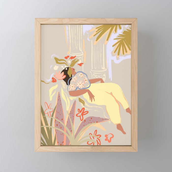 The Garden Mini Art Print Gallery Image 1