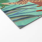 Leopard in the jungle Welcome Mat Gallery Image 2