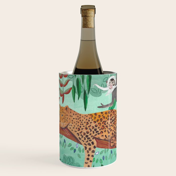 Leopard in the jungle Wine Chiller Gallery Image 1