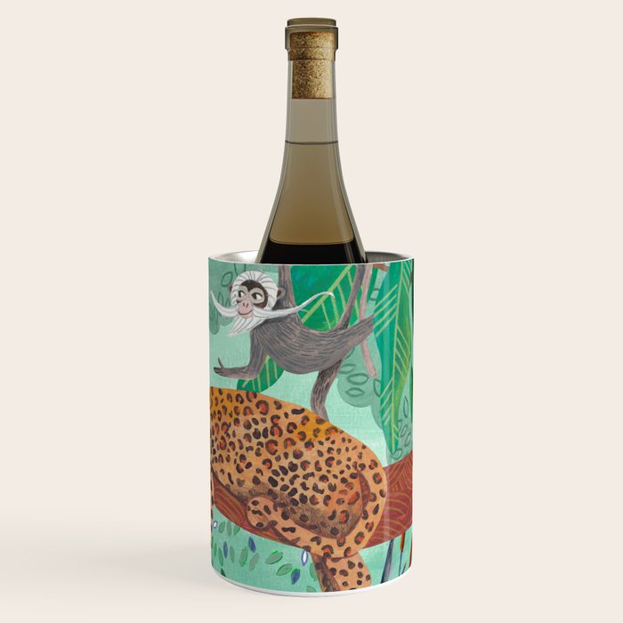 Leopard in the jungle Wine Chiller Gallery Image 3