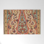 Rasht  Antique North Persian Embroidery Print Welcome Mat Gallery Image 1