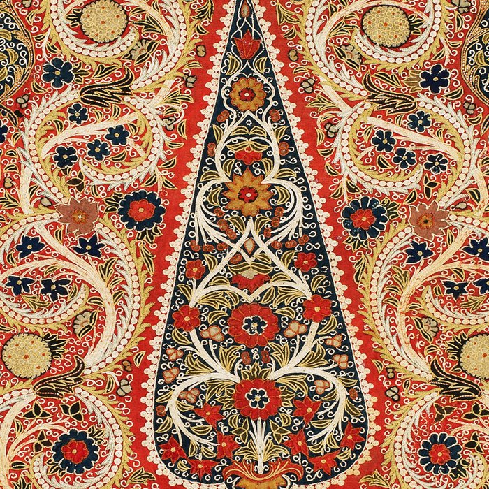 Rasht  Antique North Persian Embroidery Print Coffee Mug Gallery Image 2