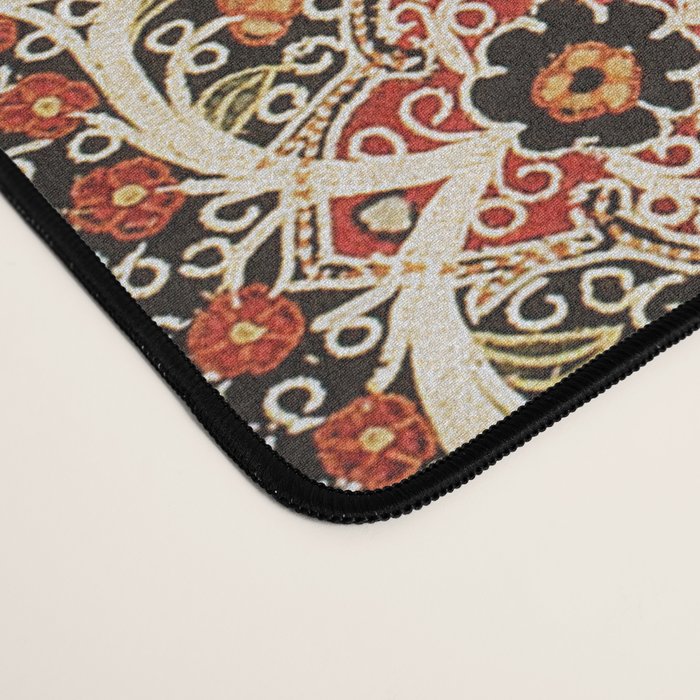 Rasht  Antique North Persian Embroidery Print Desk Mat Gallery Image 4