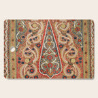Rasht  Antique North Persian Embroidery Print Cutting Board Gallery Image 1