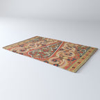 Rasht  Antique North Persian Embroidery Print Rug Gallery Image 3