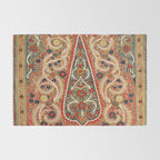 Rasht  Antique North Persian Embroidery Print Rug Gallery Image 2