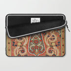 Rasht  Antique North Persian Embroidery Print Laptop Sleeve Gallery Image 2