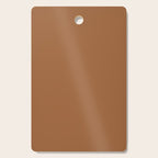 Burnt Orange Clay Solid Color Cutting Board Gallery Image 1