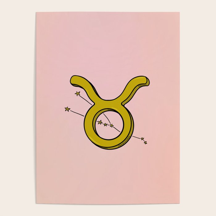 Taurus Symbol Poster Gallery Image 4