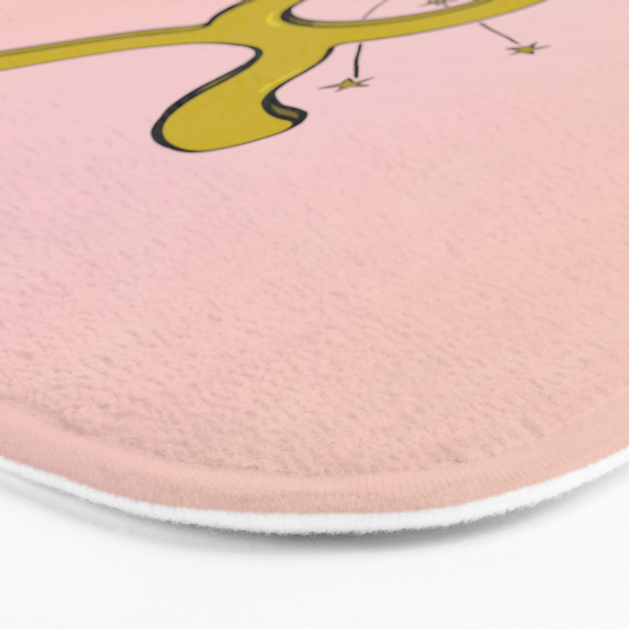 Taurus Symbol Bath Mat Gallery Image 3