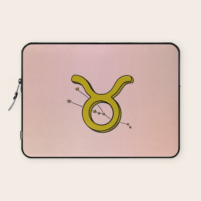 Taurus Symbol Laptop Sleeve Gallery Image 1