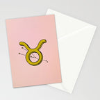 Taurus Symbol Stationery Card Gallery Image 2