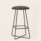 brune tartan Stool Gallery Image 1