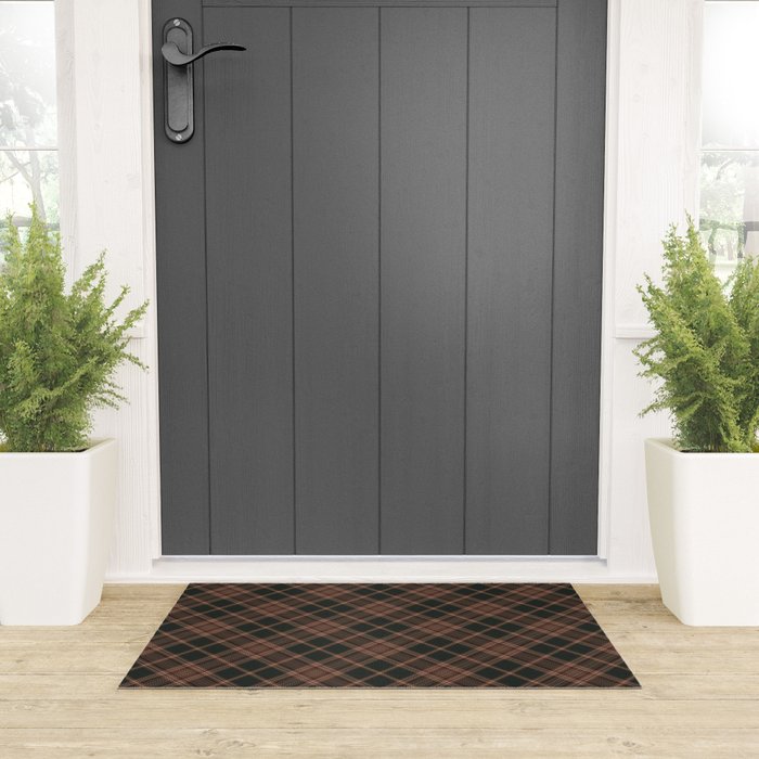 brune tartan Welcome Mat Gallery Image 3