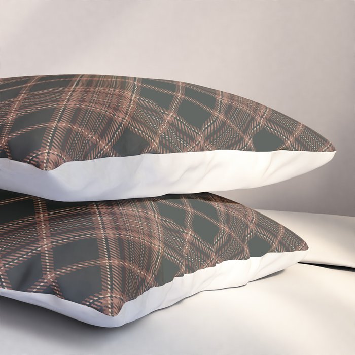 brune tartan Pillow Sham Gallery Image 3