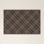 brune tartan Welcome Mat Gallery Image 1