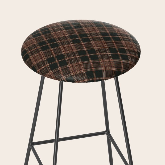 brune tartan Stool Gallery Image 2