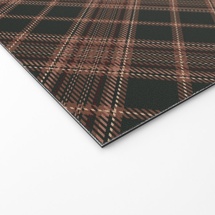 brune tartan Welcome Mat Gallery Image 2