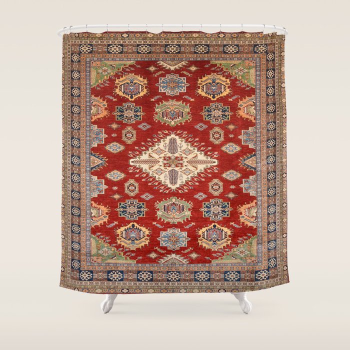 Vermillion Star Gaze Shower Curtain Gallery Image 1
