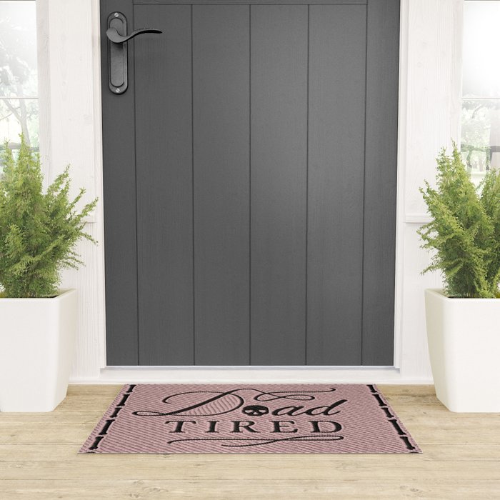 Dead Tired Welcome Mat Gallery Image 3
