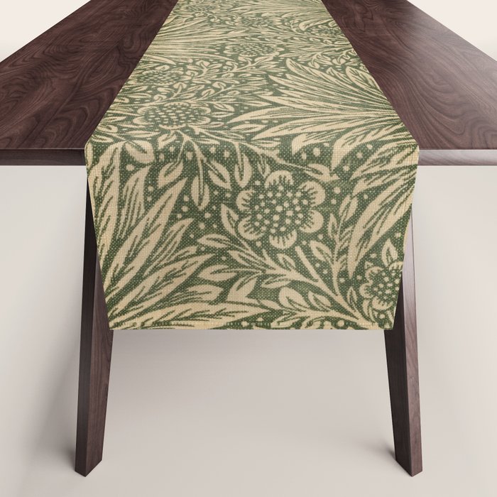 Marigold by William Morris 1875 Antique Vintage Victorian Jugendstil Art Nouveau Retro Pattern Table Runner Gallery Image 1