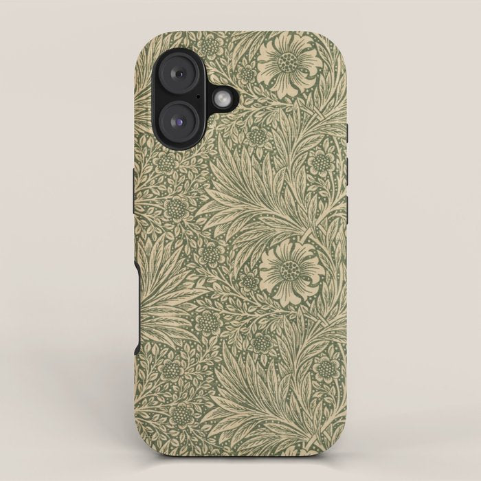 Marigold by William Morris 1875 Antique Vintage Victorian Jugendstil Art Nouveau Retro Pattern iPhone Case Gallery Image 1
