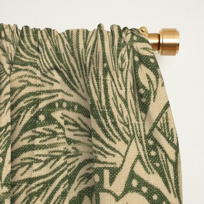 Marigold by William Morris 1875 Antique Vintage Victorian Jugendstil Art Nouveau Retro Pattern Window Curtain Gallery Image 2