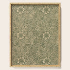 Marigold by William Morris 1875 Antique Vintage Victorian Jugendstil Art Nouveau Retro Pattern Serving Tray Gallery Image 1