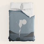 Cat Landscape 45 Duvet Cover Gallery Image 6