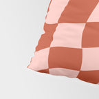 Play Checkers Blush Pillow Sham Gallery Image 4