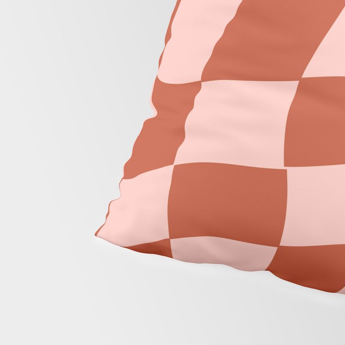 Play Checkers Blush Pillow Sham Gallery Image 4