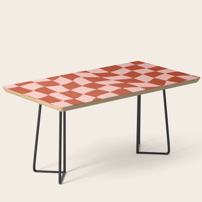 Play Checkers Blush Coffee Table Gallery Image 1