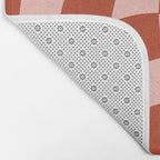 Play Checkers Blush Bath Mat Gallery Image 2