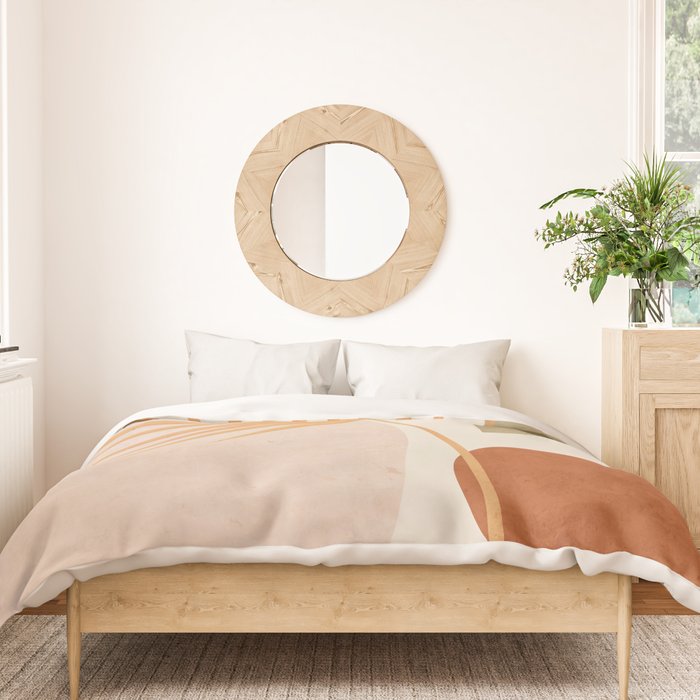 Tropical Leaf- Abstract Art 49a Duvet Cover Gallery Image 3