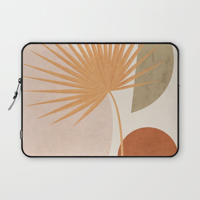 Tropical Leaf- Abstract Art 49a Laptop Sleeve Gallery Image 1