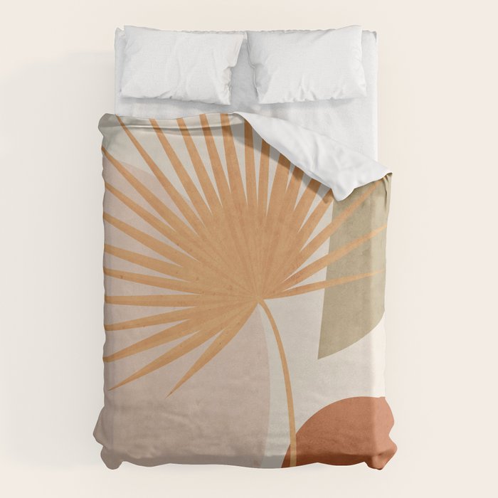 Tropical Leaf- Abstract Art 49a Duvet Cover Gallery Image 6