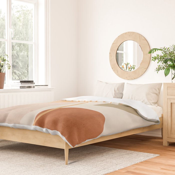 Tropical Leaf- Abstract Art 49a Duvet Cover Gallery Image 2