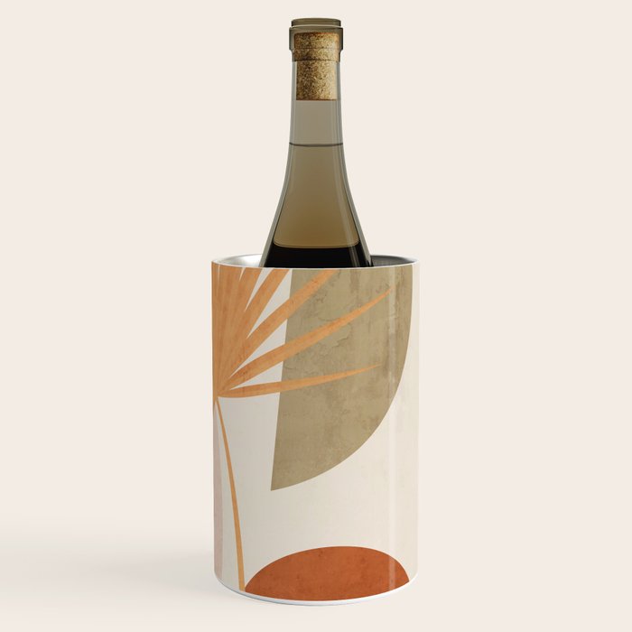 Tropical Leaf- Abstract Art 49a Wine Chiller Gallery Image 3