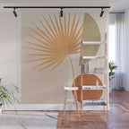 Tropical Leaf- Abstract Art 49a Wall Mural Gallery Image 1