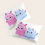 Merry christmas tree worm Pillow Sham Gallery Image 3