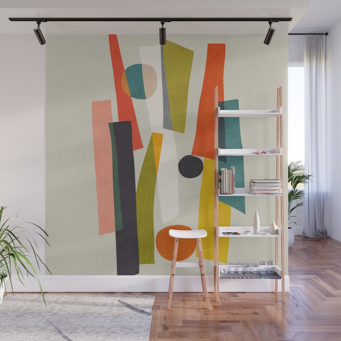 Sticks and Stones Wall Mural Gallery Image 1
