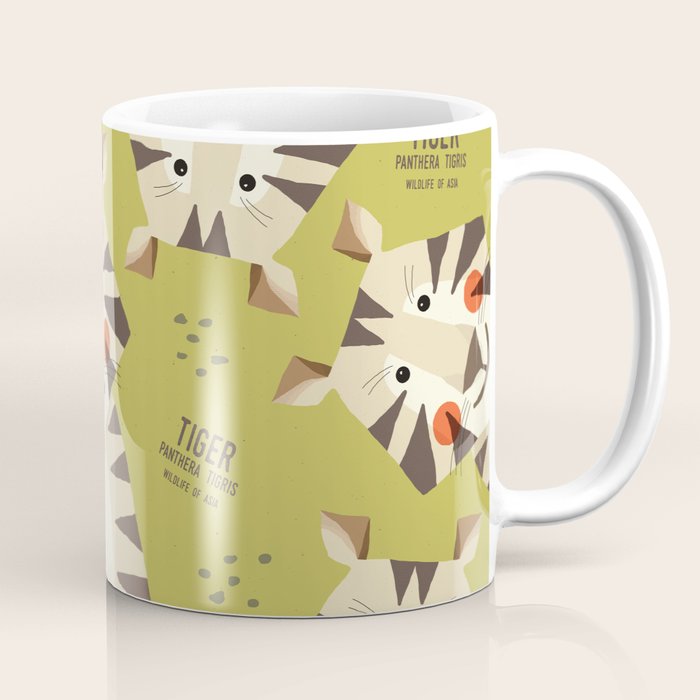 Tiger, Wildlife of Asia Coffee Mug Gallery Image 1