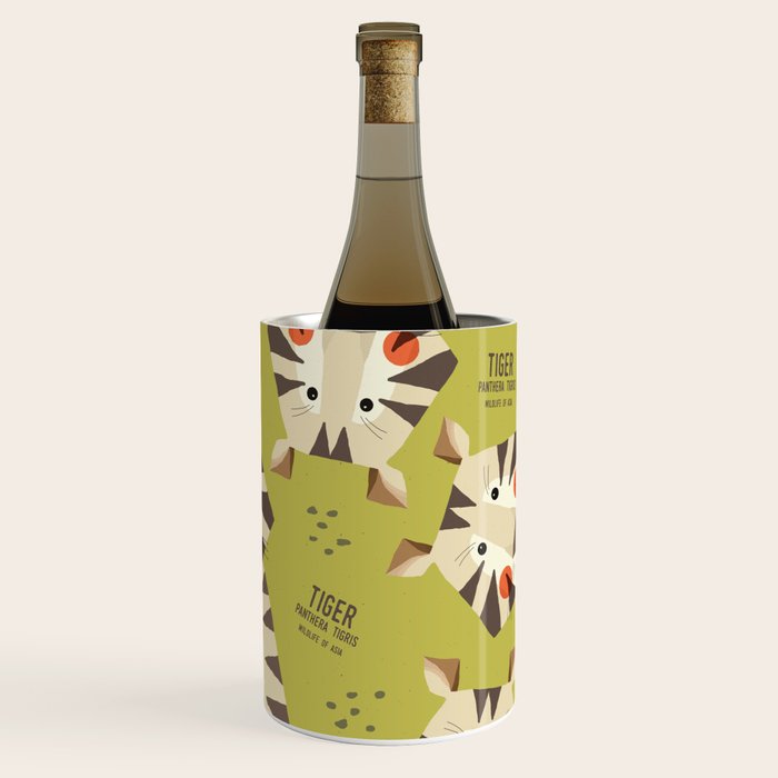 Tiger, Wildlife of Asia Wine Chiller Gallery Image 3