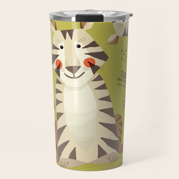 Tiger, Wildlife of Asia Travel Mug Gallery Image 1