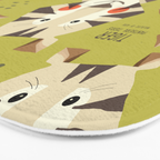 Tiger, Wildlife of Asia Bath Mat Gallery Image 3